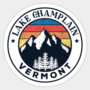 Lake Champlain Vermont Sticker